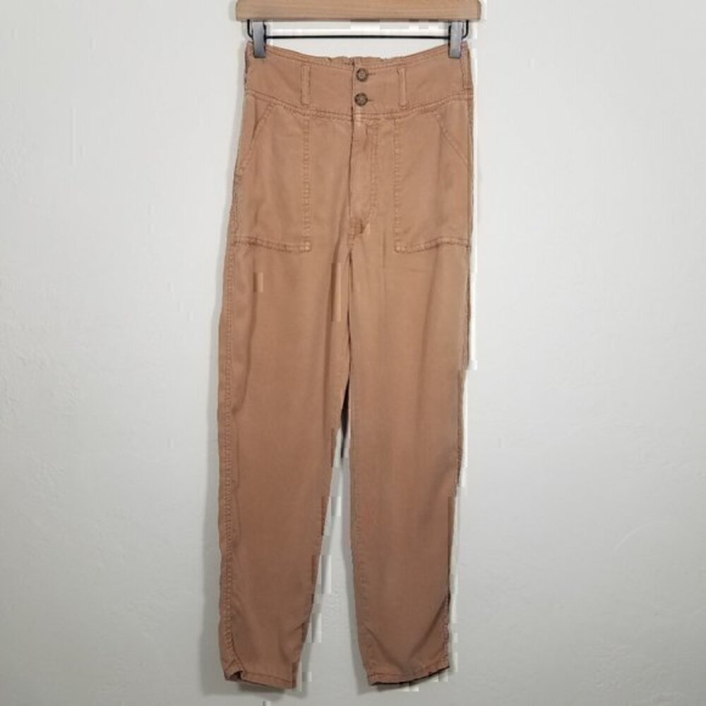 Abercrombie & Fitch Lyocell Hi-Rise Pant Size XS